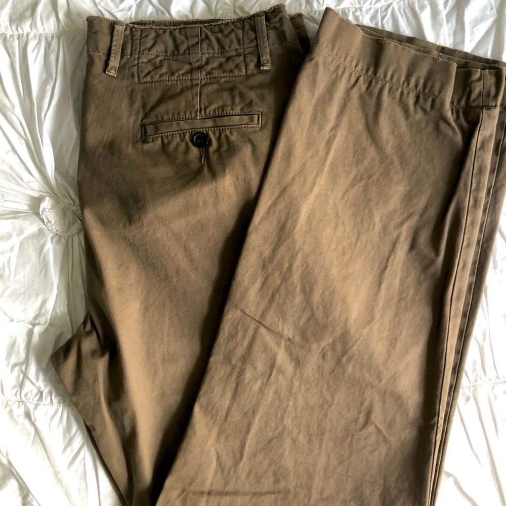 Billy Reid Green Chinos 34 x 32